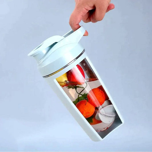 Protein Shaker Water Bottles Sports & Gym Shaker Bottle of 500ML with Lid Flip Cover Leak-Proof Protein Shakes BFA Free Plastic