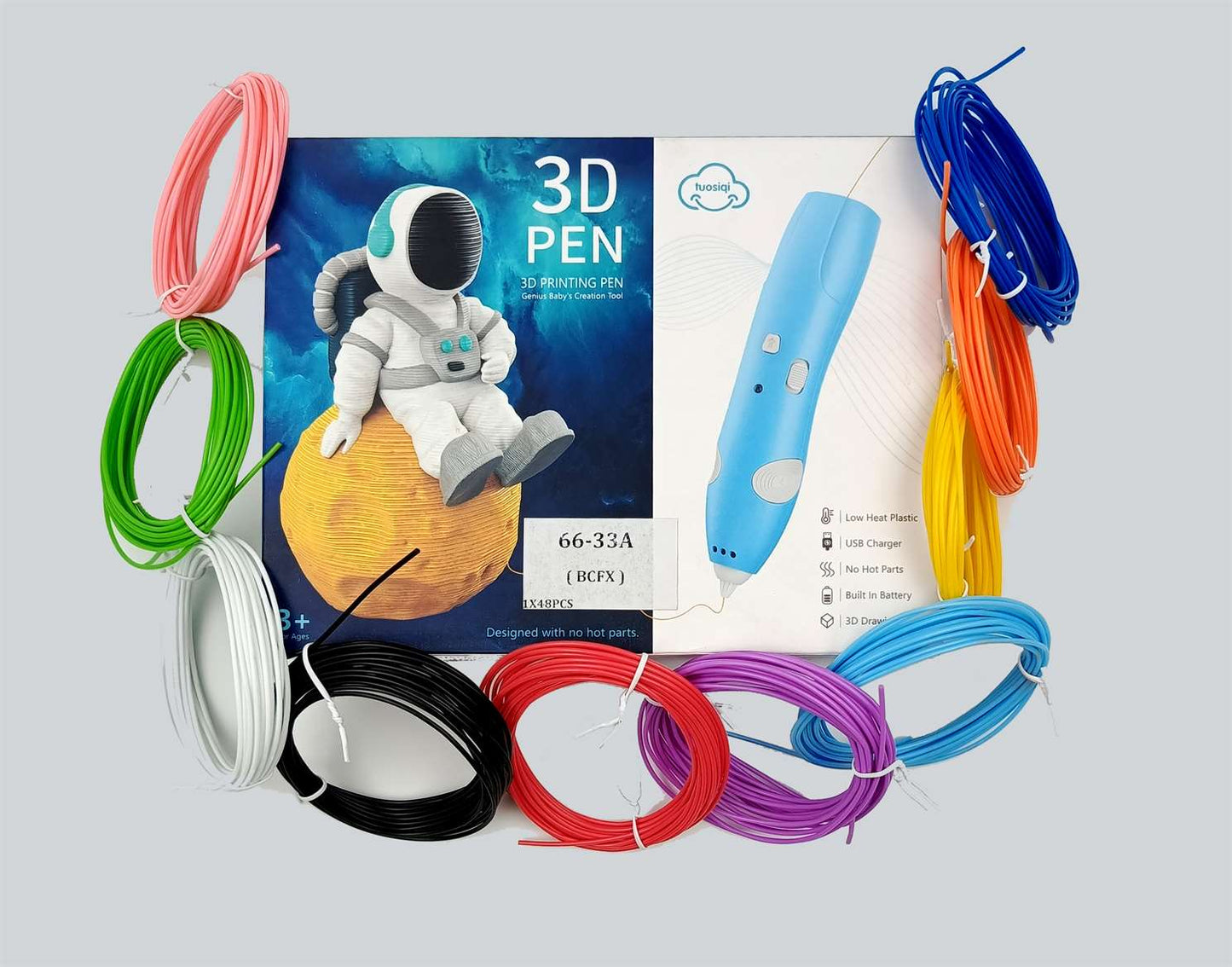 3D Printing Drawing Pen for Creative Modelling and Education With 10 Wire Set Free