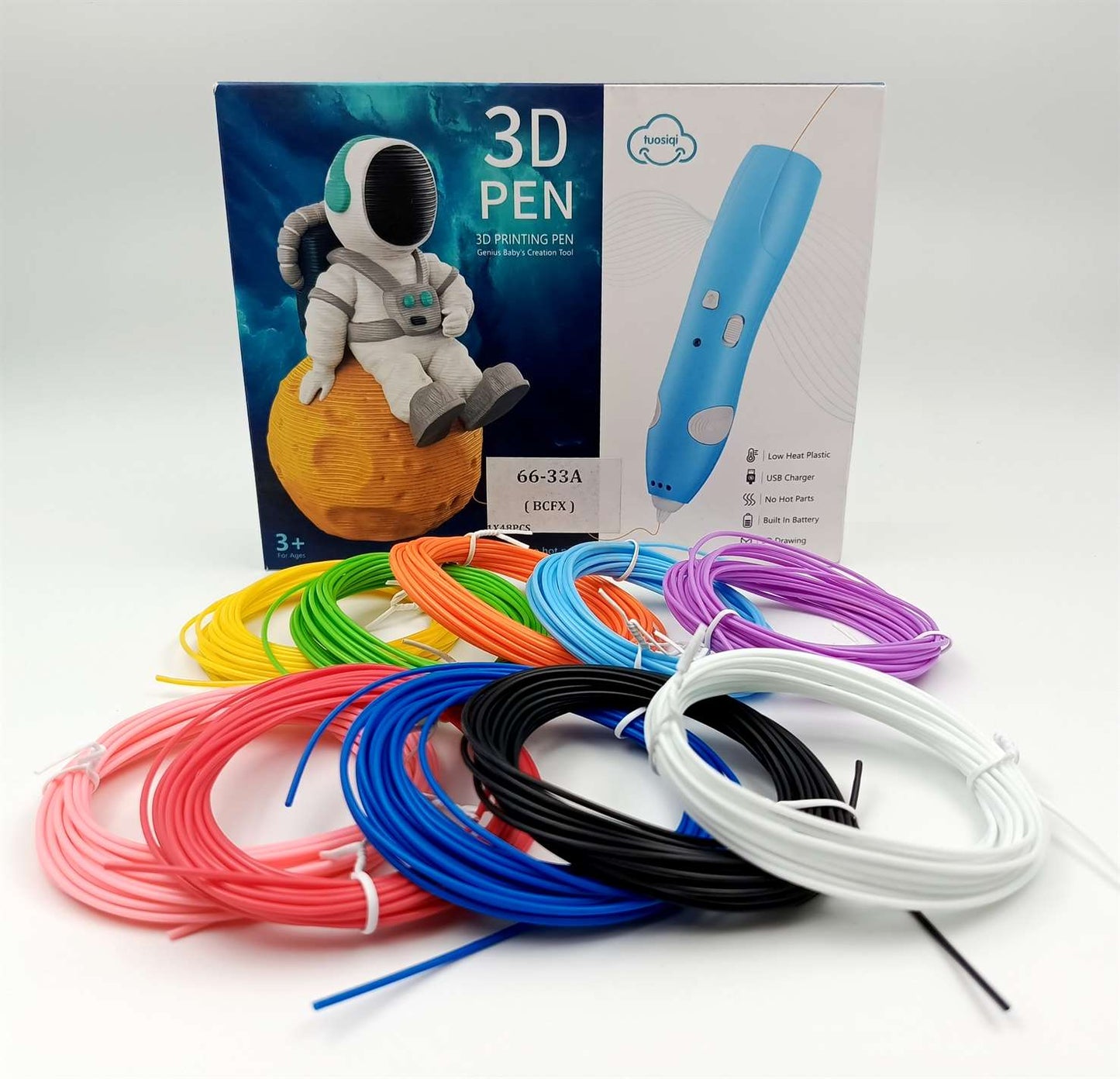 3D Printing Drawing Pen for Creative Modelling and Education With 10 Wire Set Free