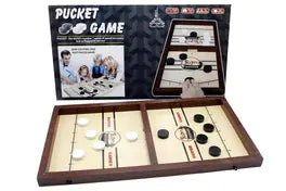 Large Pucket Board Game For Kids and Adults Family Game Wooden Made for 2 Player Game Travel Play and Indoor Game