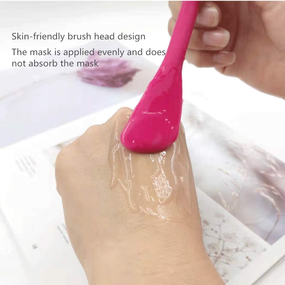 Double Ended Silicone Face Mask Brush,