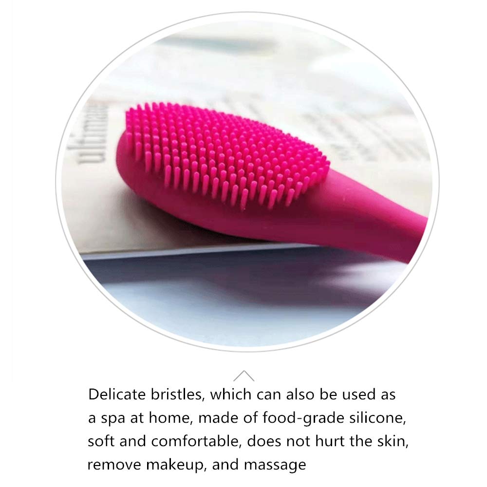 Double Ended Silicone Face Mask Brush,
