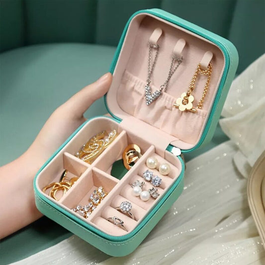 Portable Jewelry Storage box Organizer Box ,For Travelling Leather Box ,Hair Accessories Gift Boxes For Jewelry