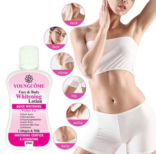 Youngcome Face Body Whitening Lotion 60ml