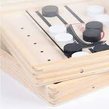 Large Pucket Board Game For Kids and Adults Family Game Wooden Made for 2 Player Game Travel Play and Indoor Game