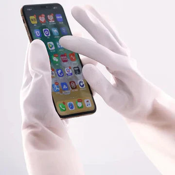 1Pair Silicone Cleaning Gloves Dishwashing Cleaning Gloves Scrubber Dish Washing Sponge Rubber Gloves Cleaning Tools