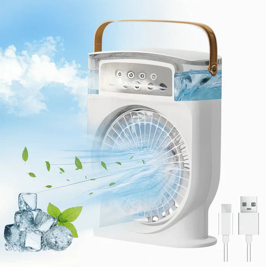 AIR CONDITIONER FAN WITH 3-IN-1 FUNCTIONALITY